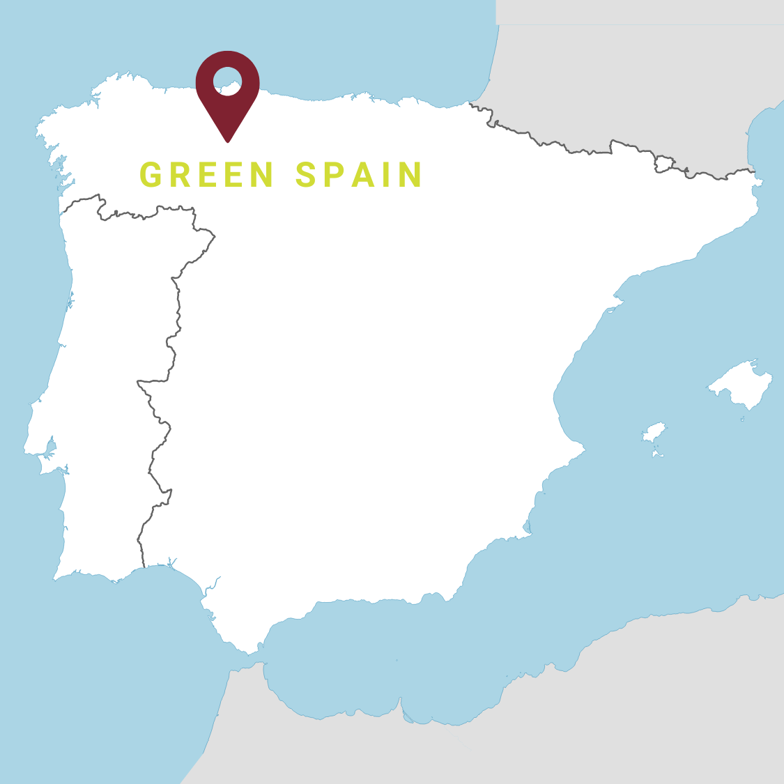 Mapa Green Spain