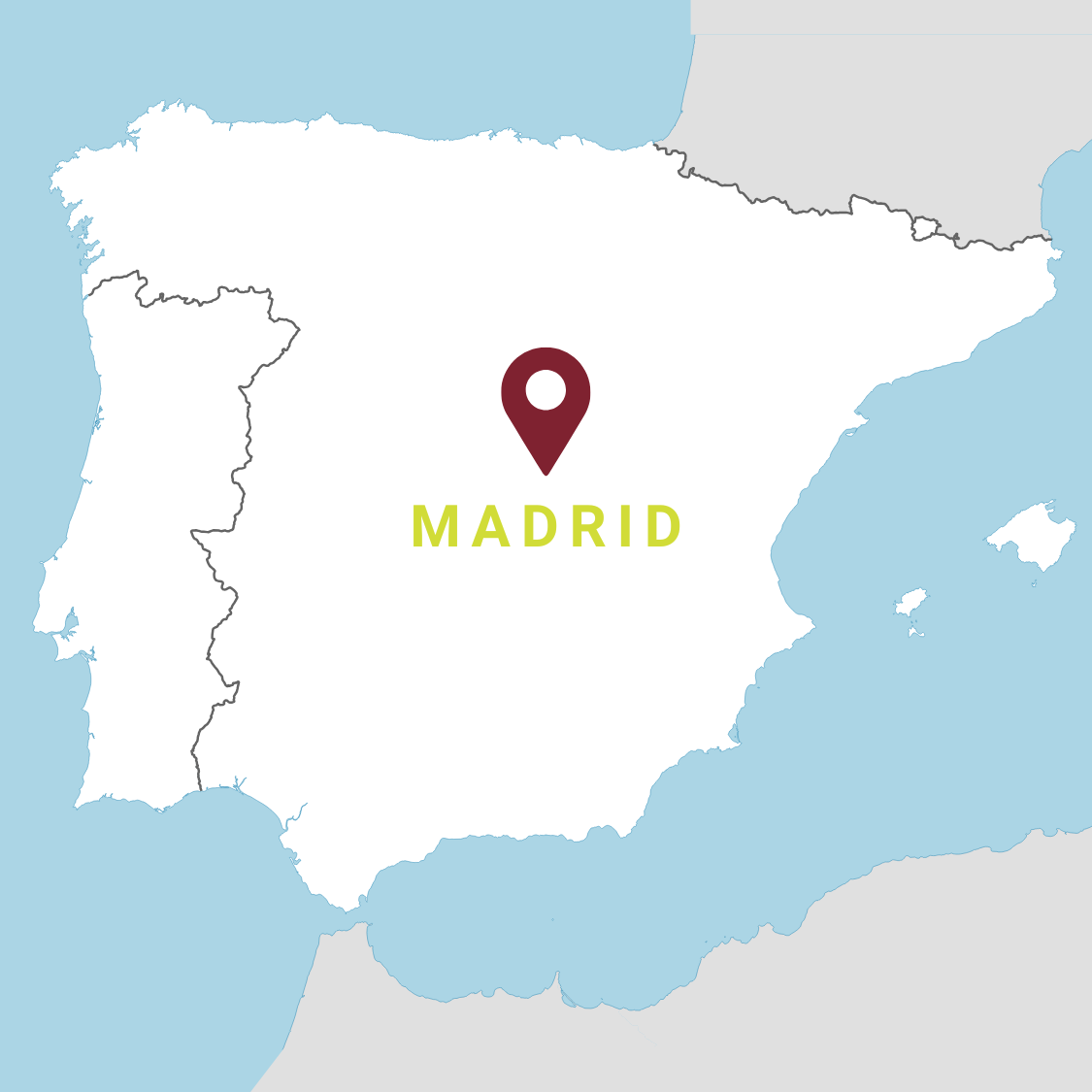 Map Madrid