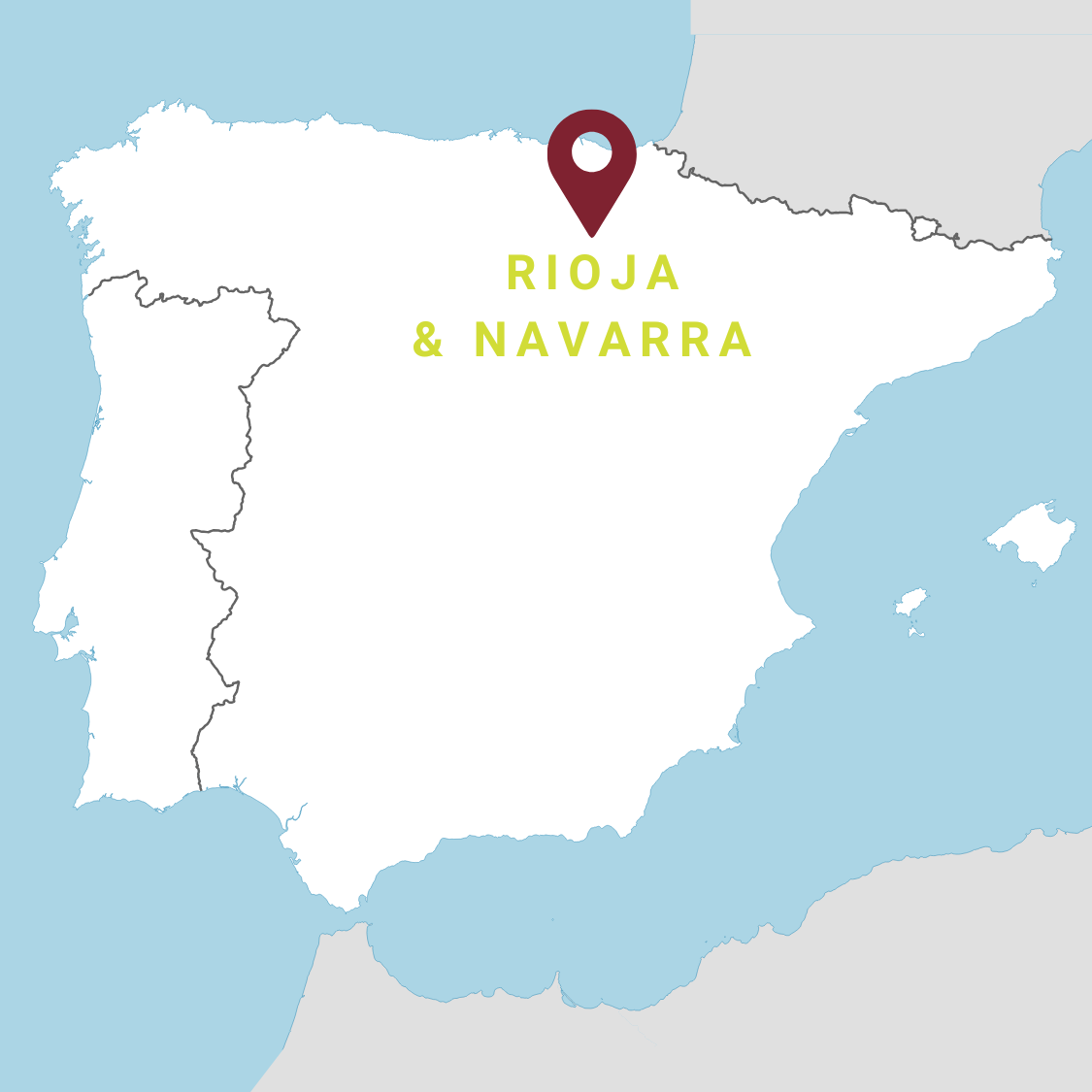 Map Rioja & Navarra